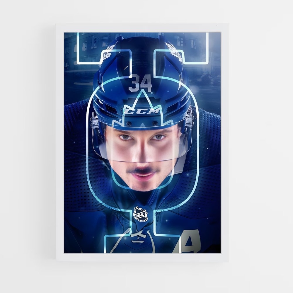 Poster Esprit des Maple Leafs – affiche Hockey sur glace (vue 3)